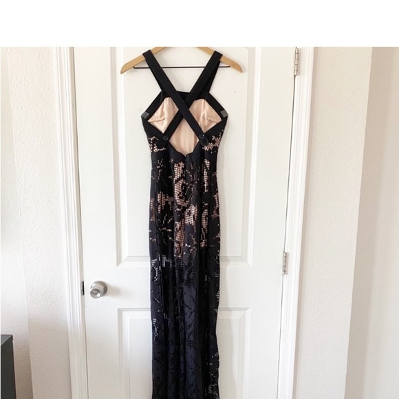 ALICE McCALL Billsberry Black Lace Side Split Hem Jumpsuit Fairy Goth - Picture 13 of 15